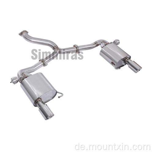 Catback -Auspuff -Mufflerrohr für Volkswagen B6 R36